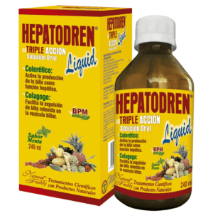 Hepatodren Triple Jr 240 ml Natural Freshly