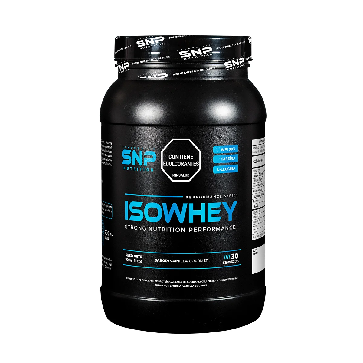 Proteina ISO WHEY SNP de 2lbs – PROTEÍNA LIMPIA PARA DEFINICIÓN Y RENDIMIENTO