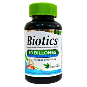 Biotics 50 Billones 30 Cápsulas Fito Medics
