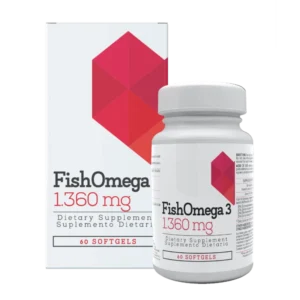 Fish Omega 3 1360 Mg X 60 Softgels - Healthy America