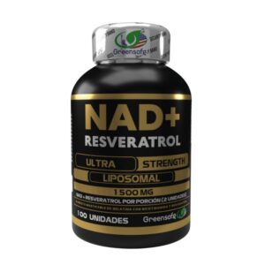 NAD + RESVERATROL 1.500MG X 100 unidades