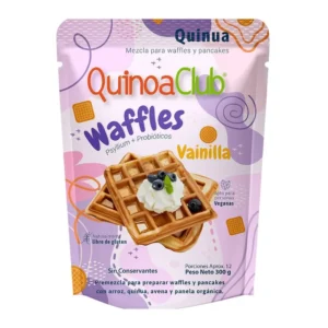 Mezcla Quinoa Club Waffles Vainilla x 300 g
